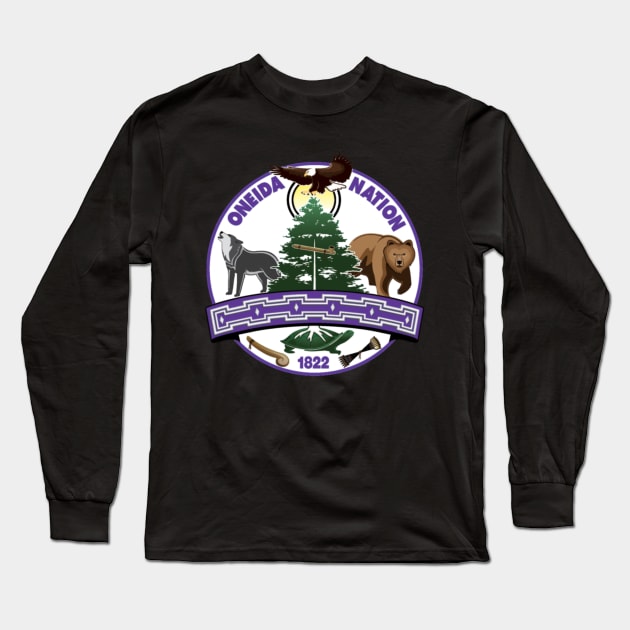 Oneida Nation of Wisconsin Long Sleeve T-Shirt by szymkowski